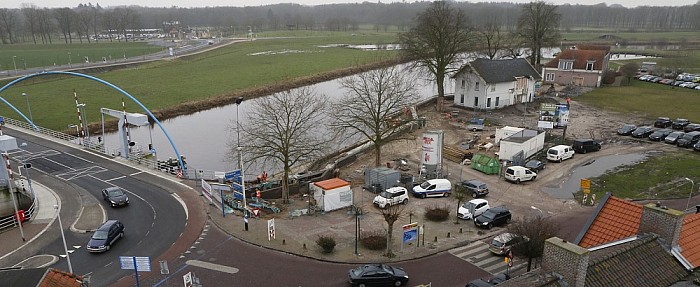 Enkele hoogtefoto’s van centrum Dalfsen - Foto: Paul Scholten