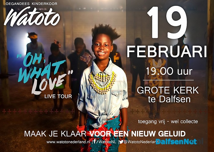 Watoto Kinderkoor naar Dalfsen