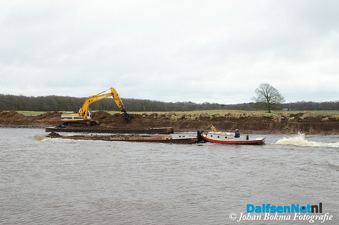 Voortgang ontstening Vecht - Foto: Johan Bokma