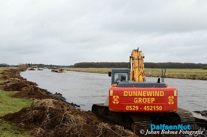 Voortgang ontstening Vecht - Foto: Johan Bokma