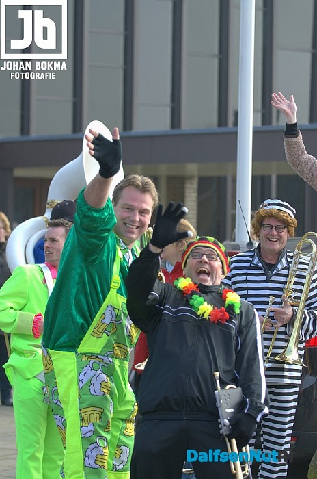 Carnavalsoptocht “op de camping” in Hoonhorst - Foto: Johan Bokma