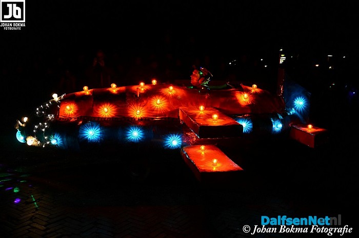 16.000 mensen bezoeken verlichte optocht Lemelerveld - Foto: Johan Bokma
