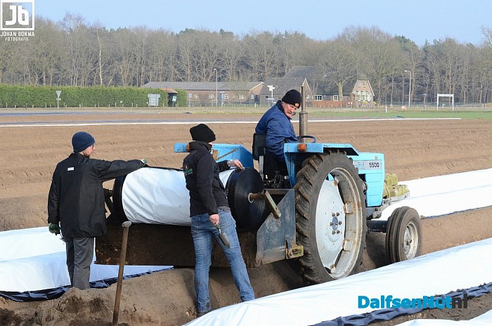 Het witte goud van Salland is in de maak - Foto: Johan Bokma