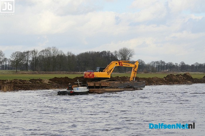Update onstening Vecht van vandaag - Foto: Johan Bokma