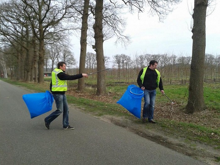 Hoonhorst en omgeving weer schoon - Foto: Eigen geleverde foto