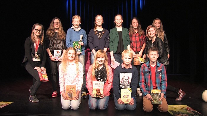 Noor Pleizier wint regionale voorleeswedstrijd - Foto: Eigen geleverde foto