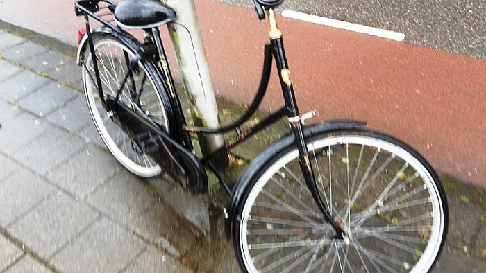 Wie mist er een Omafiets - Foto: Eigen geleverde foto