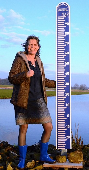 Stemmen voor het waterschap: natuurlijk Antje! - Foto: Eigen geleverde foto
