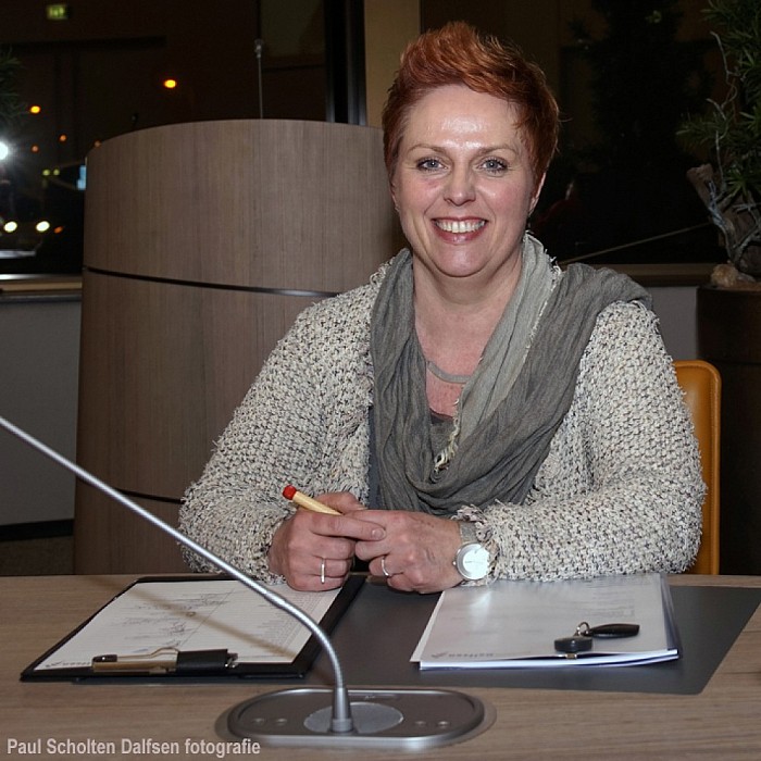 Tijdelijke benoeming Ingrid Kappert tot raadslid - Foto: Paul Scholten
