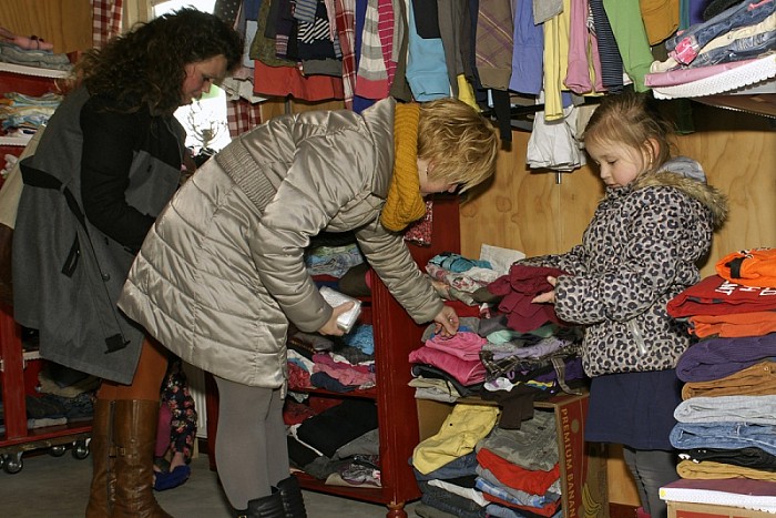 Kledingbeurs in Lindehoeve - Foto: Paul Scholten