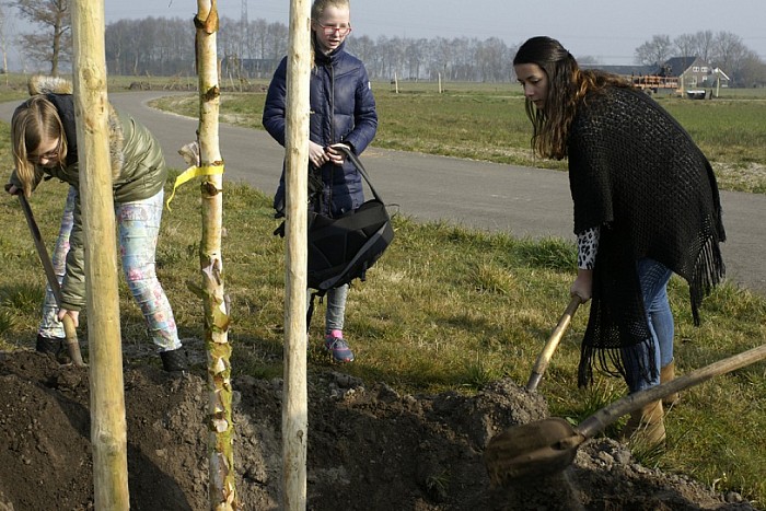 Boomplantfeest in Lemelerveld - Foto: Paul Scholten