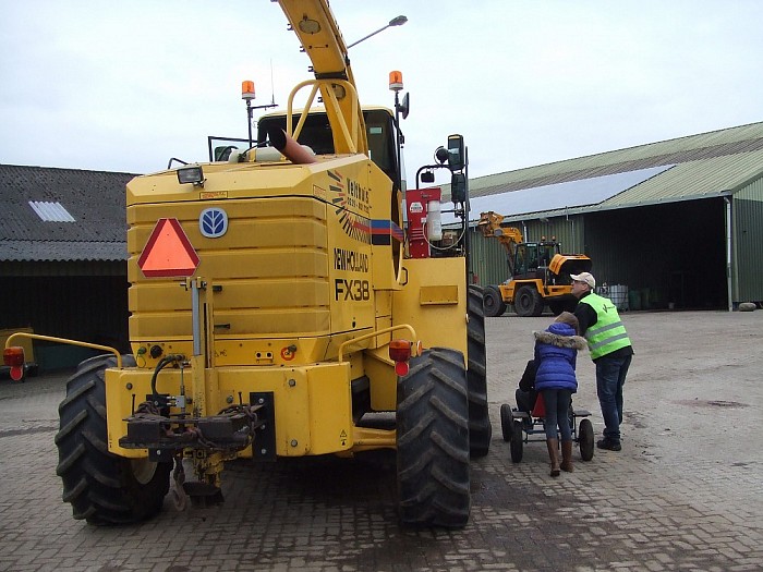 Verkeersveiligheidproject landbouwvoertuigen Hoonhorst - Foto: Wim