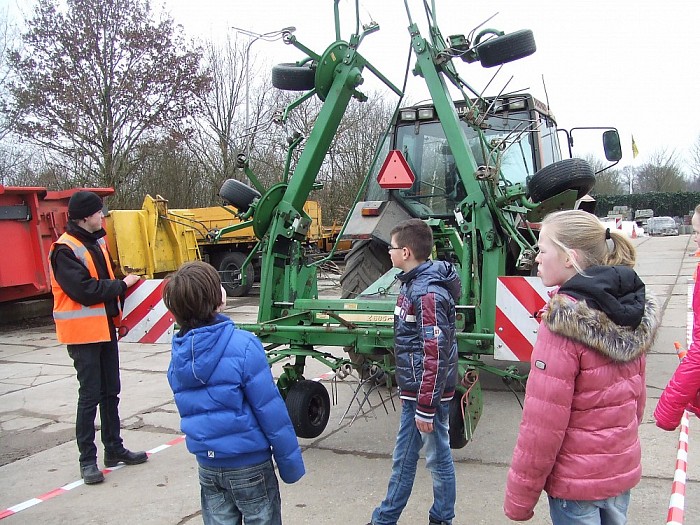 Verkeersveiligheidproject landbouwvoertuigen Hoonhorst - Foto: Wim