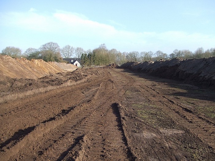 Gerner es, archeologisch onderzoek: 4e week - Foto: Wim
