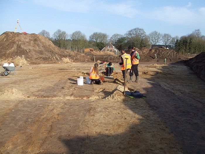 Gerner es, archeologisch onderzoek: 4e week - Foto: Wim