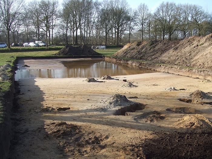 Gerner es, archeologisch onderzoek: 4e week - Foto: Wim
