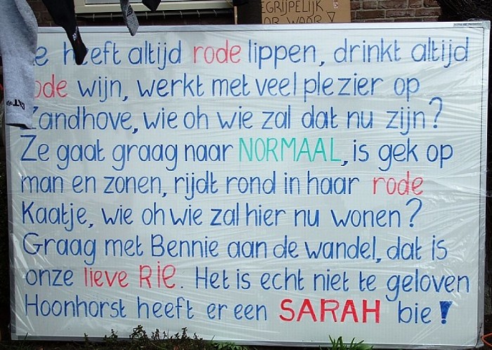 Ria is vieftig, dat is niet te zien - Foto: Wim