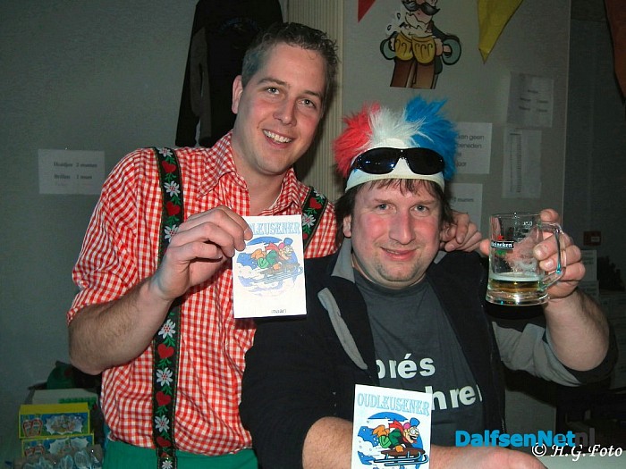 Foute Aprèsski party in Oudleusen. - Foto: H.G. Foto