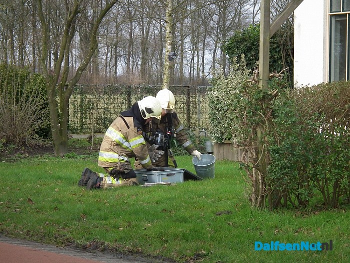 Brand in schoorsteen Koelmansstraat - Foto: Robert Bril