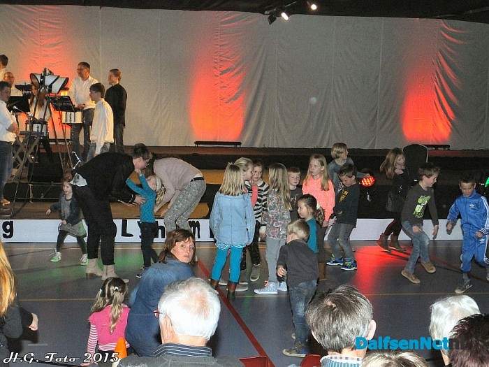 Jeugd uitvoering Polyhymnia Lemelerveld. - Foto: H.G. Foto