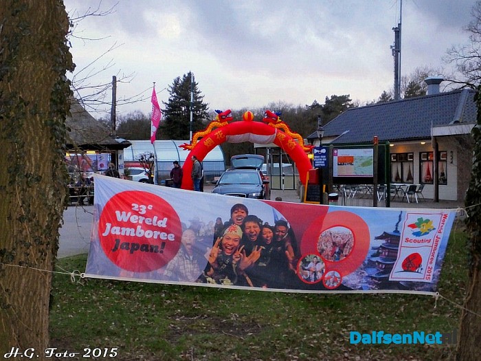 Scouts aangekomen op camping Starnbosch (update) - Foto: H.G. Foto