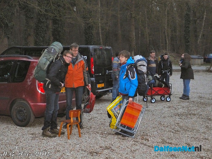 Scouts aangekomen op camping Starnbosch (update) - Foto: H.G. Foto