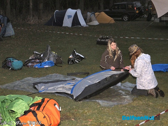 Scouts aangekomen op camping Starnbosch (update) - Foto: H.G. Foto