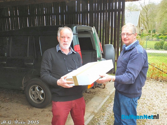 Vandaag was het weer vlees afhaaldag - Foto: H.G. Foto