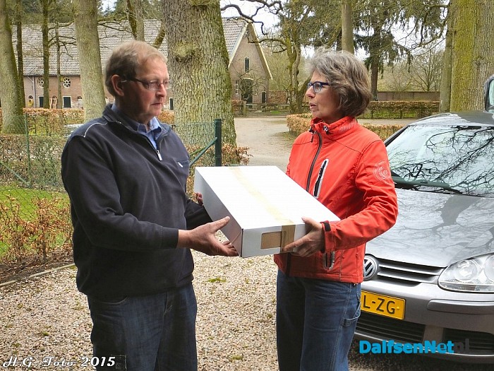 Vandaag was het weer vlees afhaaldag - Foto: H.G. Foto