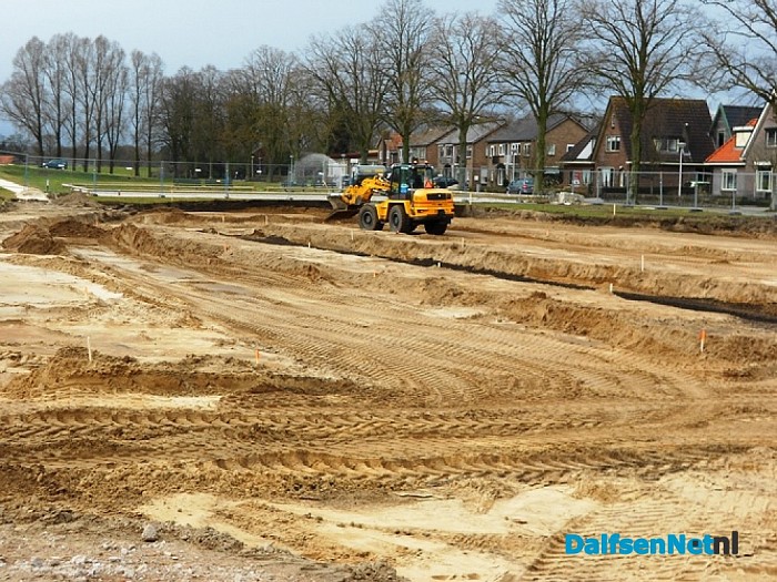 Werkzaamheden rond het gemeentehuis