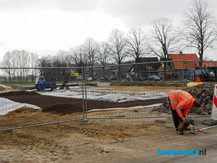 Voortgang aanleg parkeersplaatsen