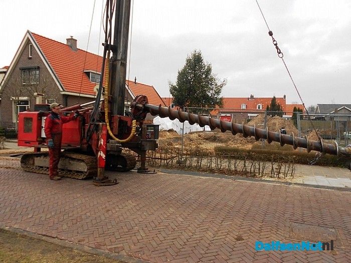 Gaatjesboorder actief