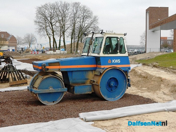 Voortgang aanleg parkeersplaatsen