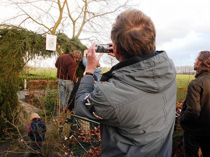 Een boog zetten bij de buren, een traditie - Foto: Eigen geleverde foto