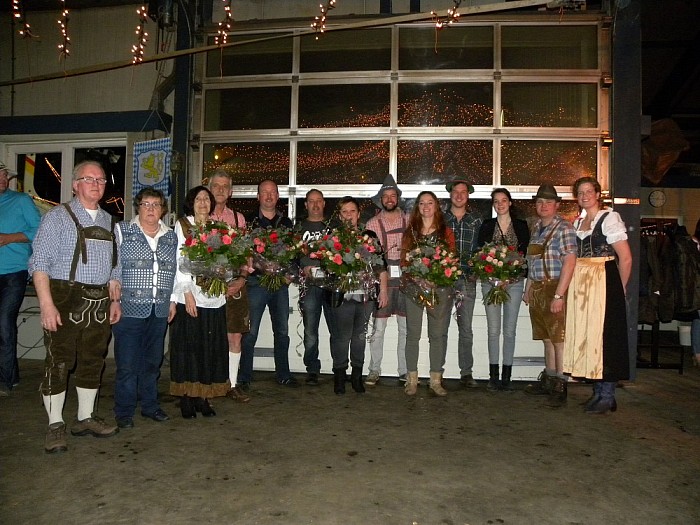Jubilarissen bij Pekkeriet Dalfsen - Foto: Eigen geleverde foto