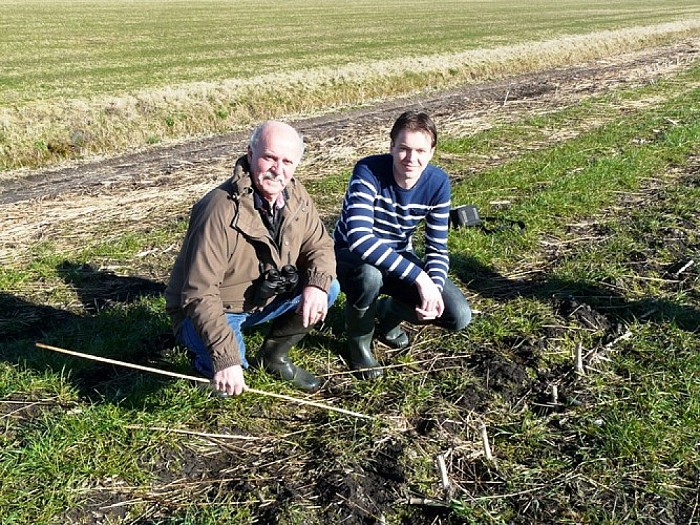 Eerste kievitsei van Overijssel gevonden - Foto: Eigen geleverde foto
