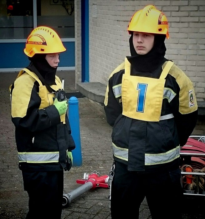 Jeugdbrandweer Dalfsen 1e en 2e plek in zwolle - Foto: Eigen geleverde foto