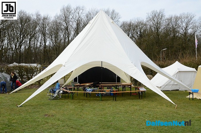Scouts aangekomen op camping Starnbosch (update) - Foto: Johan Bokma