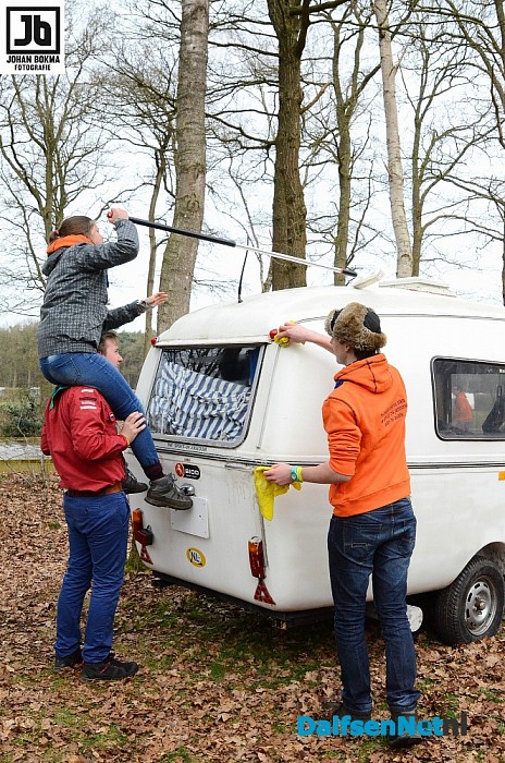 Scouts aangekomen op camping Starnbosch (update) - Foto: Johan Bokma