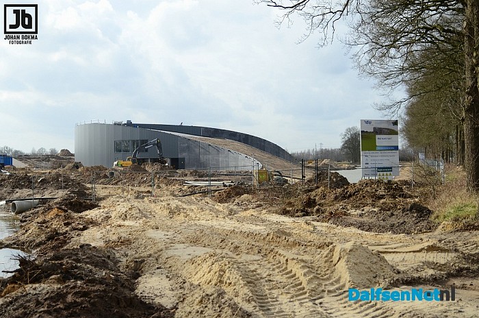 Voorgang productielocatie Vechterweerd vandaag - Foto: Johan Bokma
