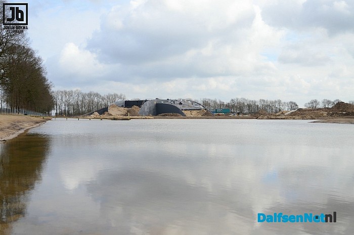 Voorgang productielocatie Vechterweerd vandaag - Foto: Johan Bokma