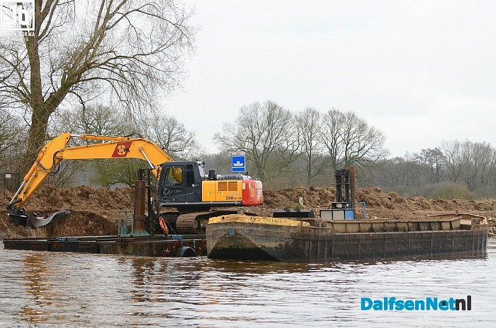 Werkzaamheden ontstening vechtoever, update 8 - Foto: Johan Bokma