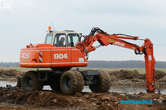 Werkzaamheden ontstening vechtoever, update 8 - Foto: Johan Bokma