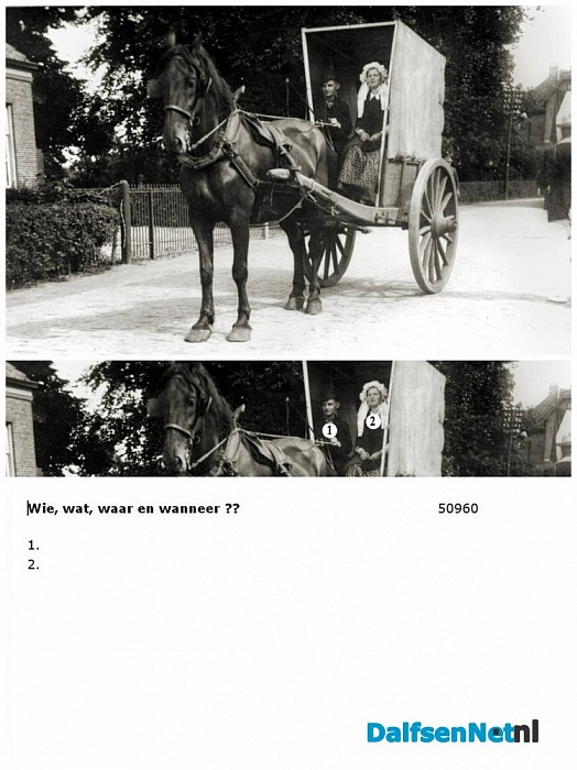 Namen gezocht groepsfoto - Foto: Historische Kring Dalfsen