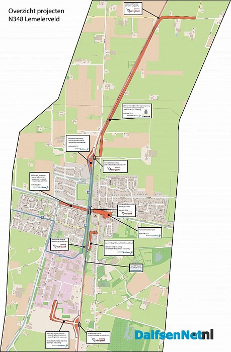 Aanpak N348 bij Lemelerveld stap dichterbij