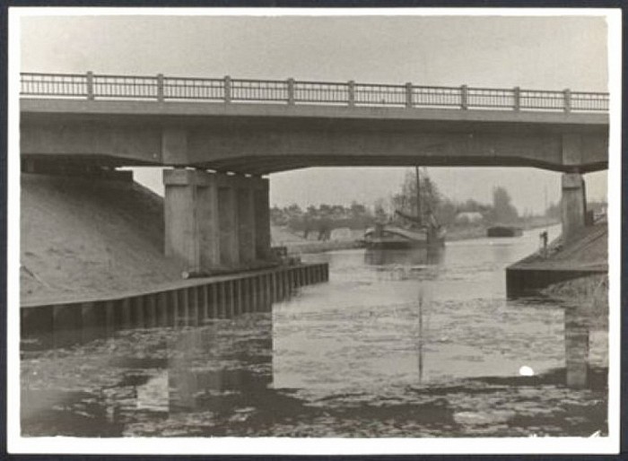 De Ganzepannebrug opgeblazen - Foto: Eigen geleverde foto