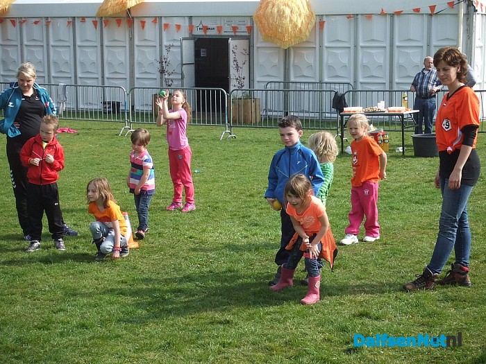 De koningsspelen in Hoonhorst zijn vandaag