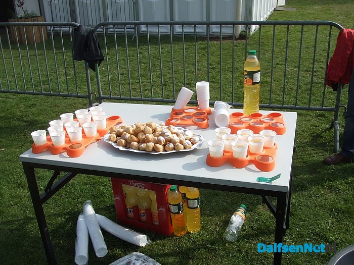 De koningsspelen in Hoonhorst zijn vandaag