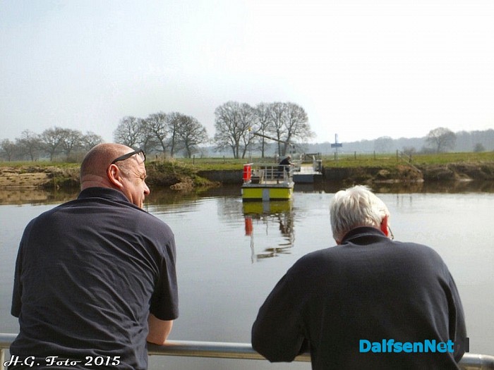 Het pontje de Stokte / Hessum vaart - Foto: H.G. Foto