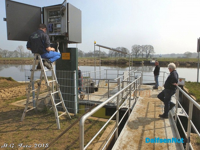 Het pontje de Stokte / Hessum vaart - Foto: H.G. Foto